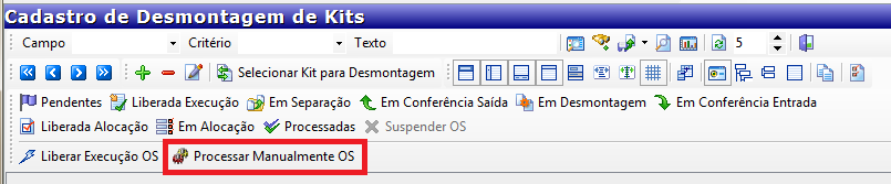 Botón PROCESAR MANUALMENTE